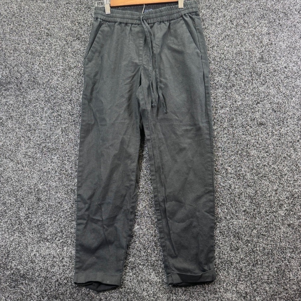J. Crew Factory Slate Gray Drawstring Trousers